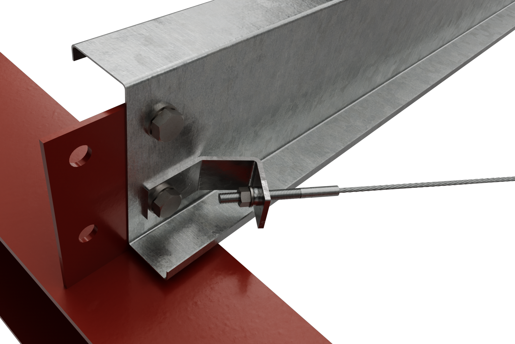 Diagonal Wire Ties Roof – Thomas Panels & Profiles